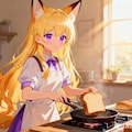 パンを焼くクレアちゃん 5枚目