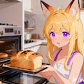 パンを焼くクレアちゃん 10枚目
