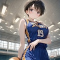 バスケ部の彼女🏀 2枚目