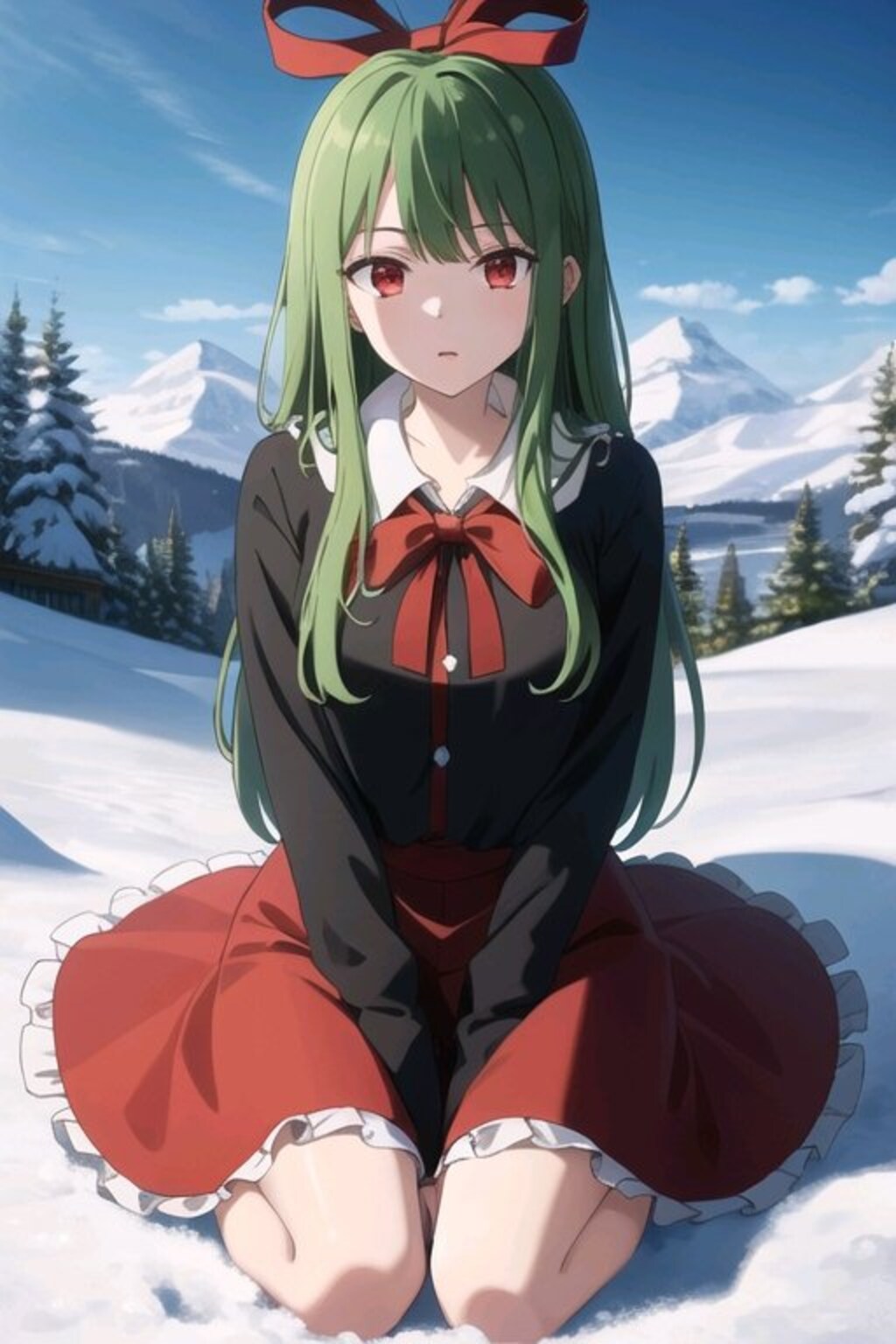 スノーリボンガール