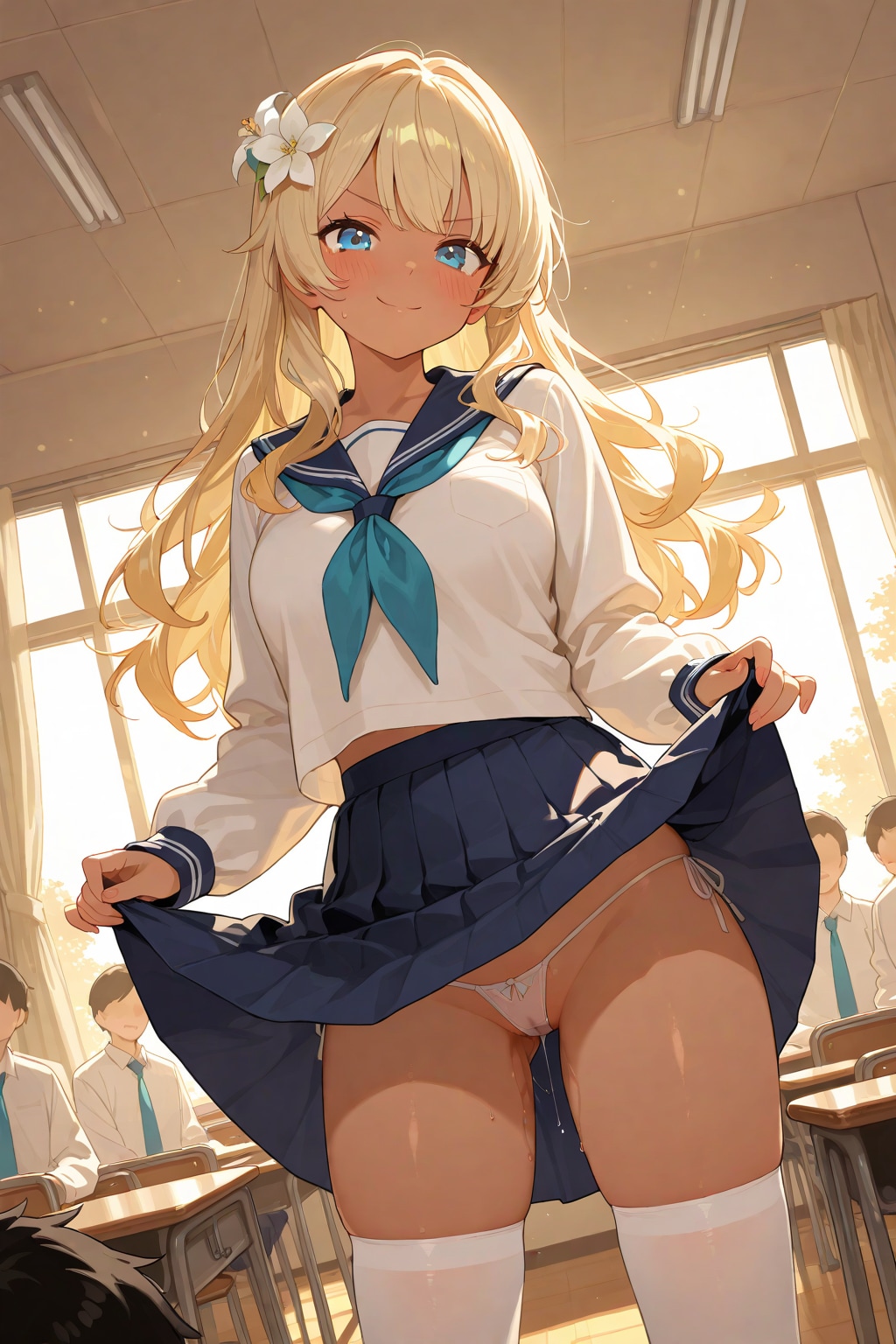 大丈夫？パンツ見る？