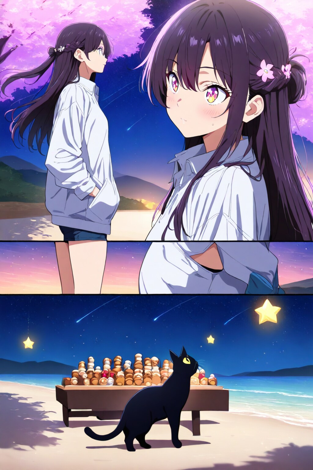 FENRIR. 砂浜の魔女と猫