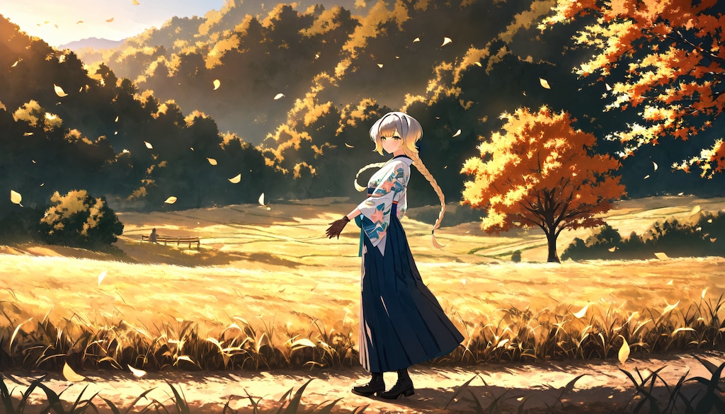 秋の夕暮れ - 栞葉るり / にじさんじ