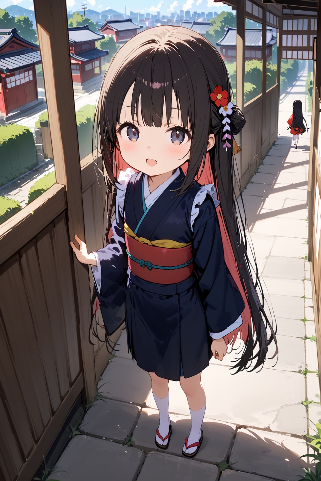 黒髪幼女 | の人気AIイラスト・グラビア