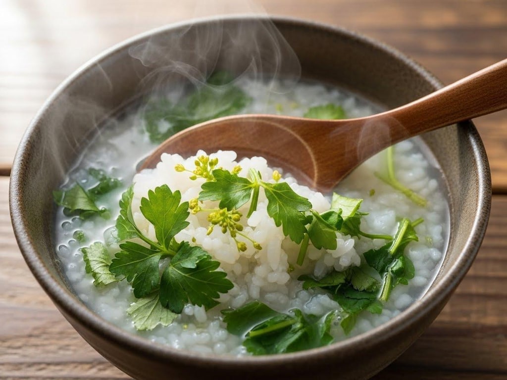 摩訶不思議食堂の七草粥