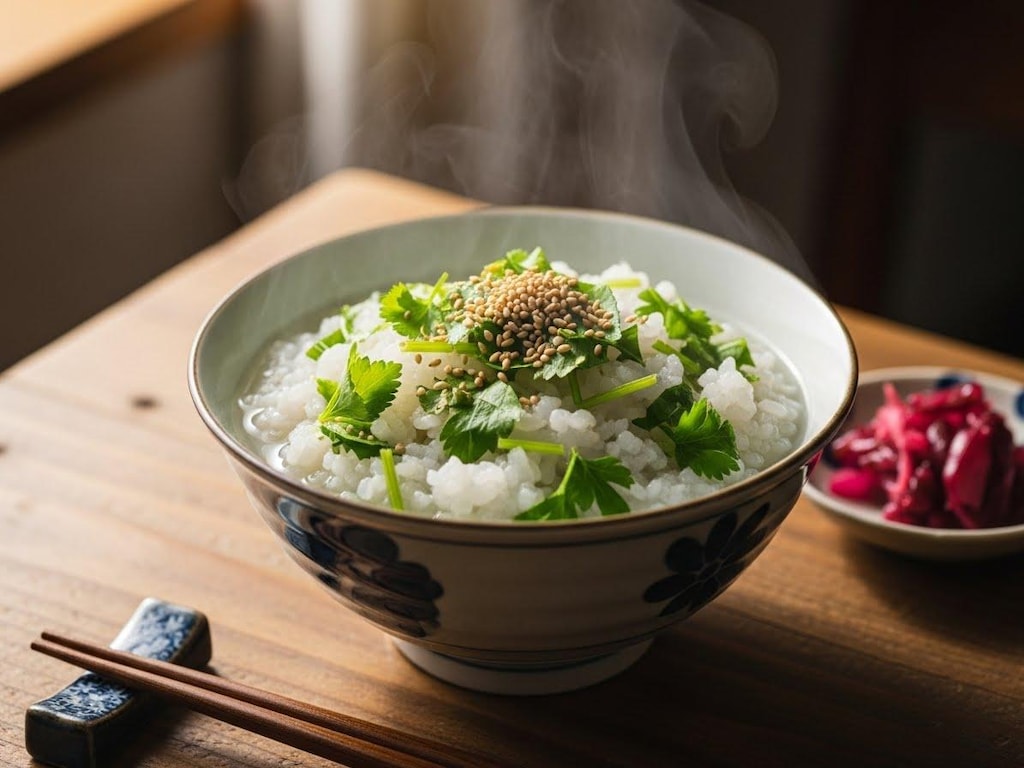 摩訶不思議食堂の七草粥