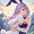 エリナと新しいウサギ 2枚目