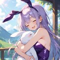 エリナと新しいウサギ 3枚目