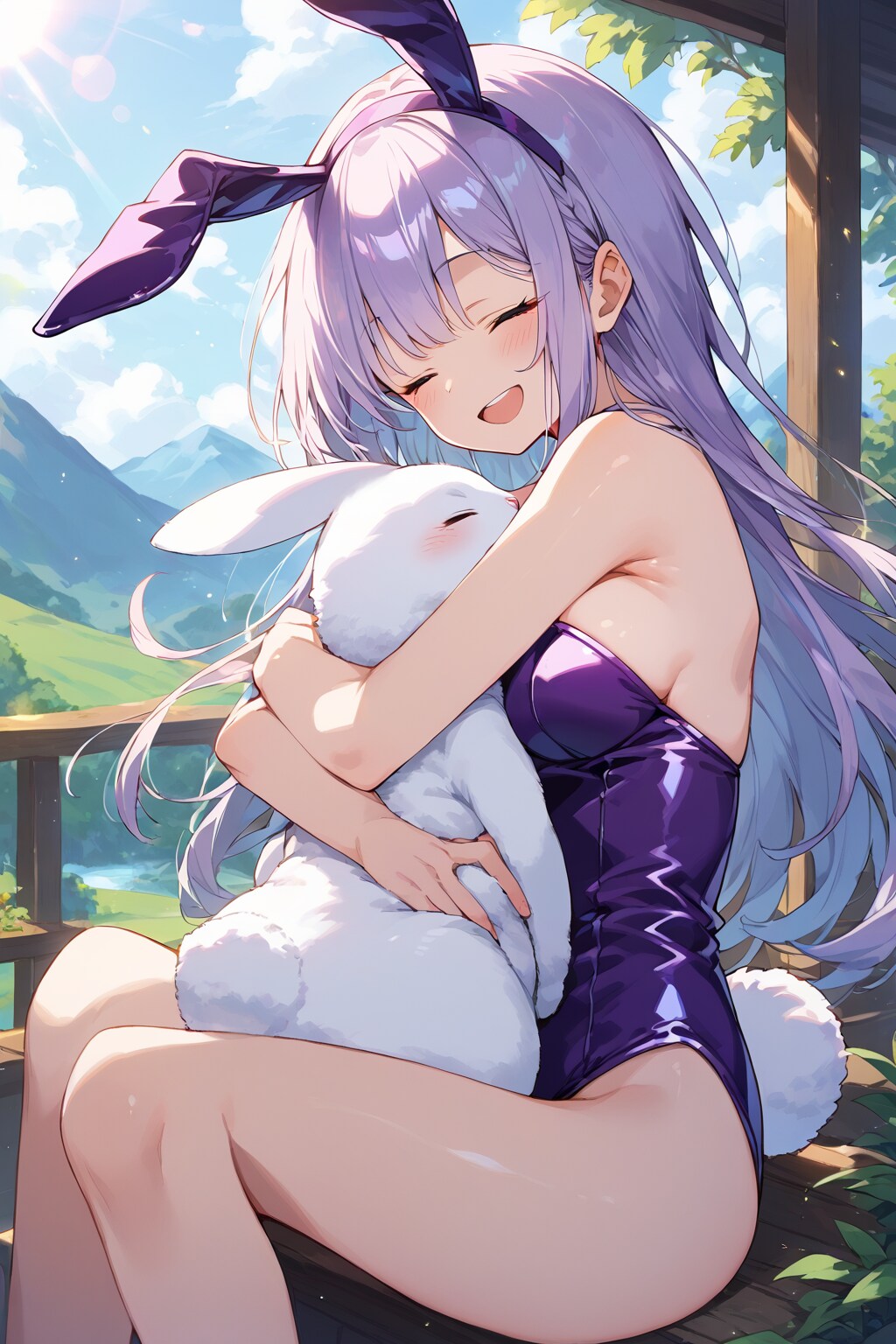エリナと新しいウサギ