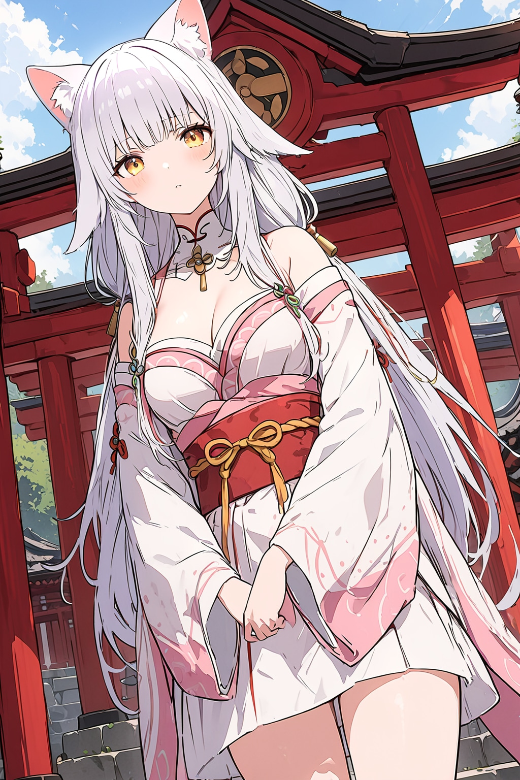 【SEEKER】巫女 | の人気AIイラスト・グラビア