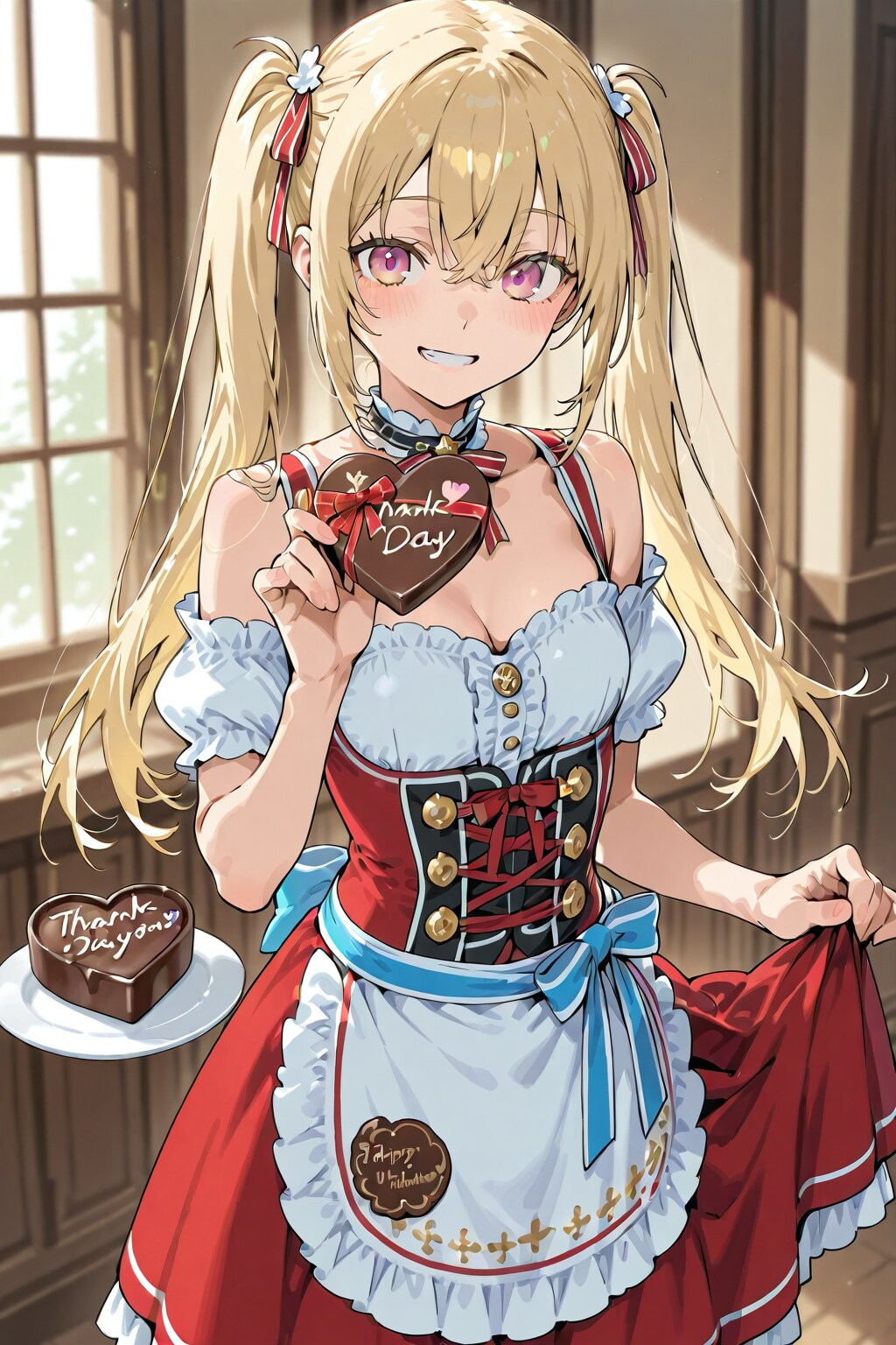 チョコありがとうな。