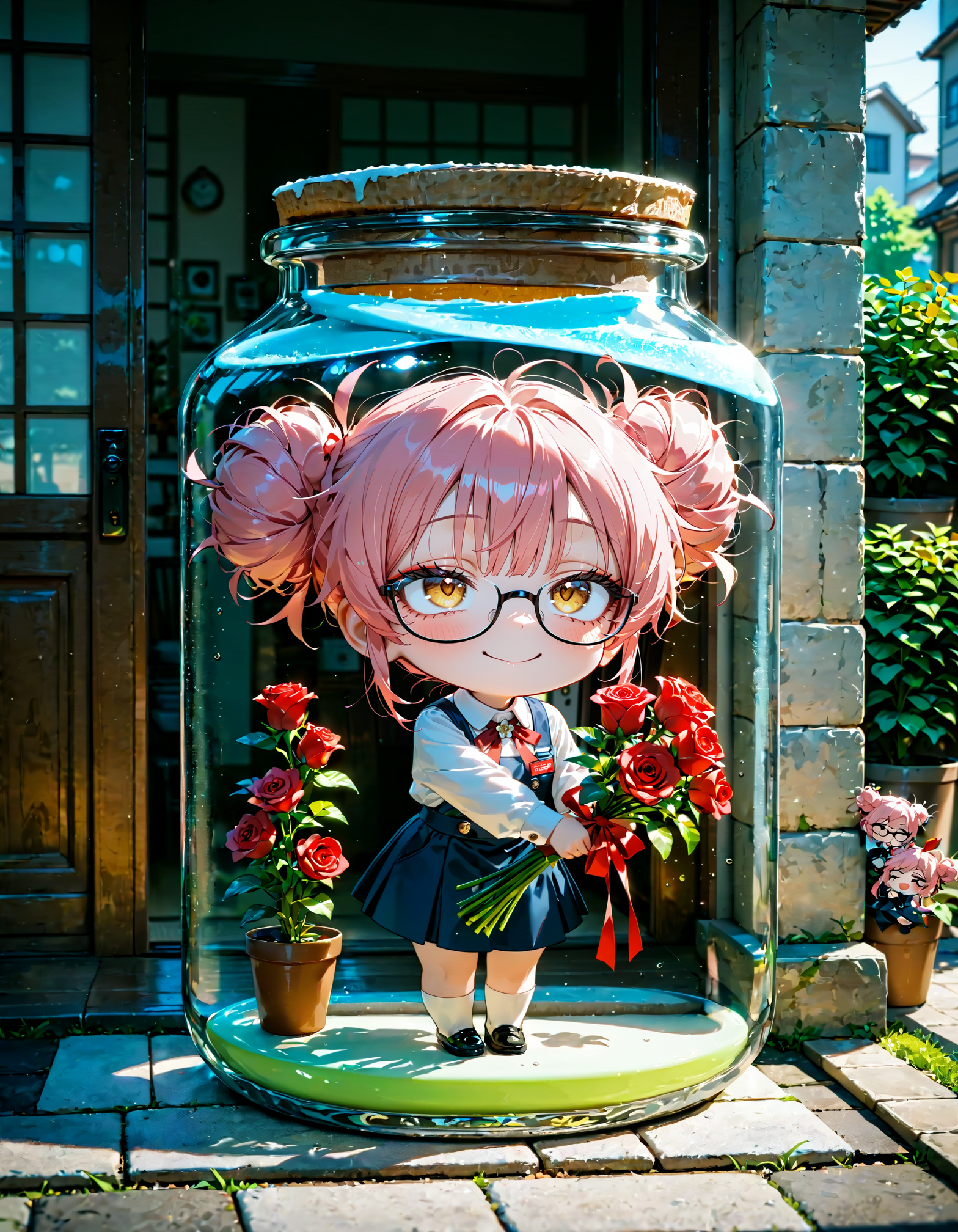 今日は何の日？　花キューピットの日 | の人気AIイラスト・グラビア