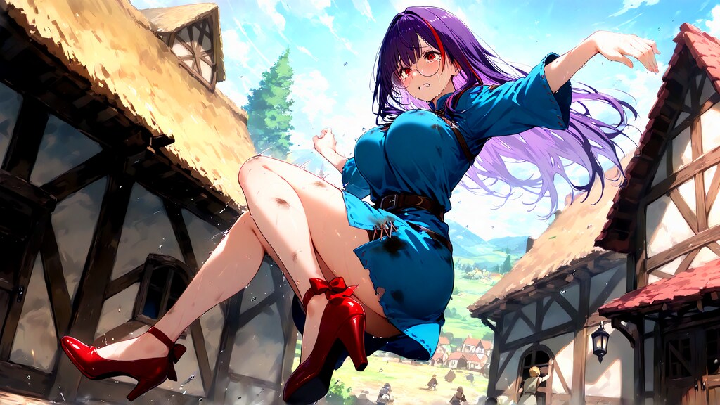 うちの子赤い靴