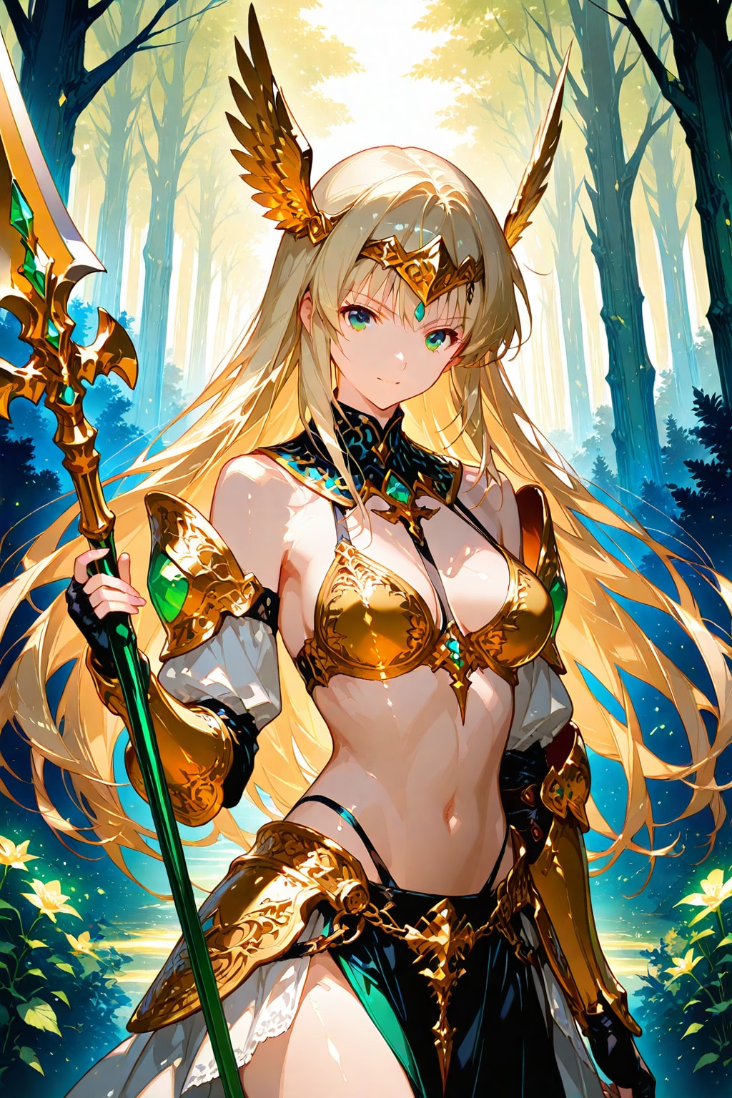 金色ビキニアーマーのヴァルキリー②