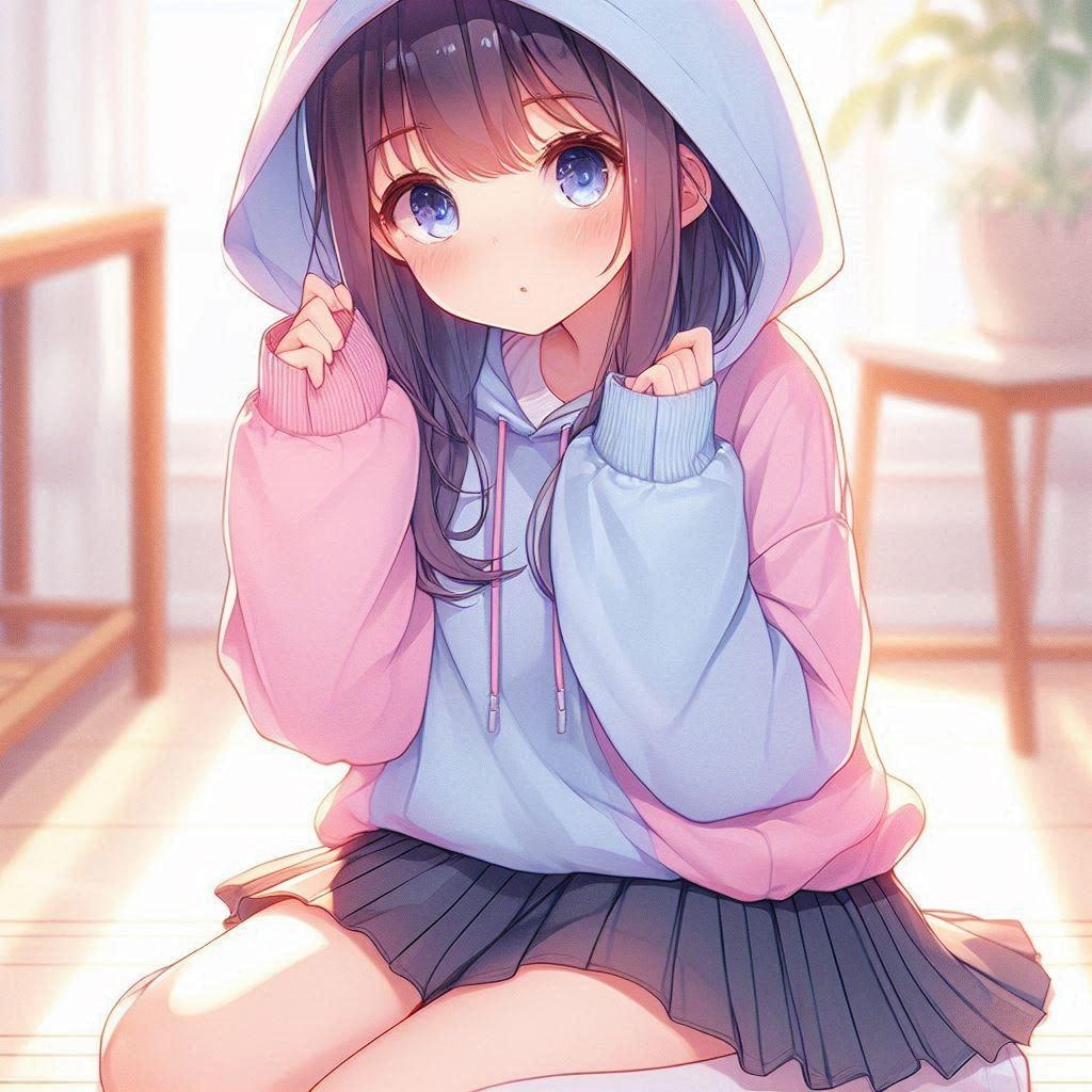 萌え袖(DALL-E)(4)