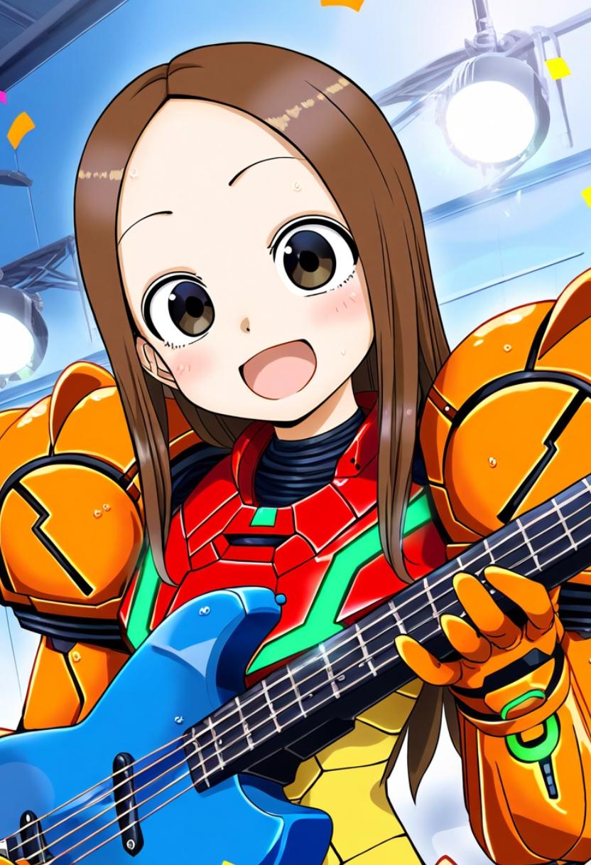 学祭にサムスのコスプレでライブを披露する高木さん