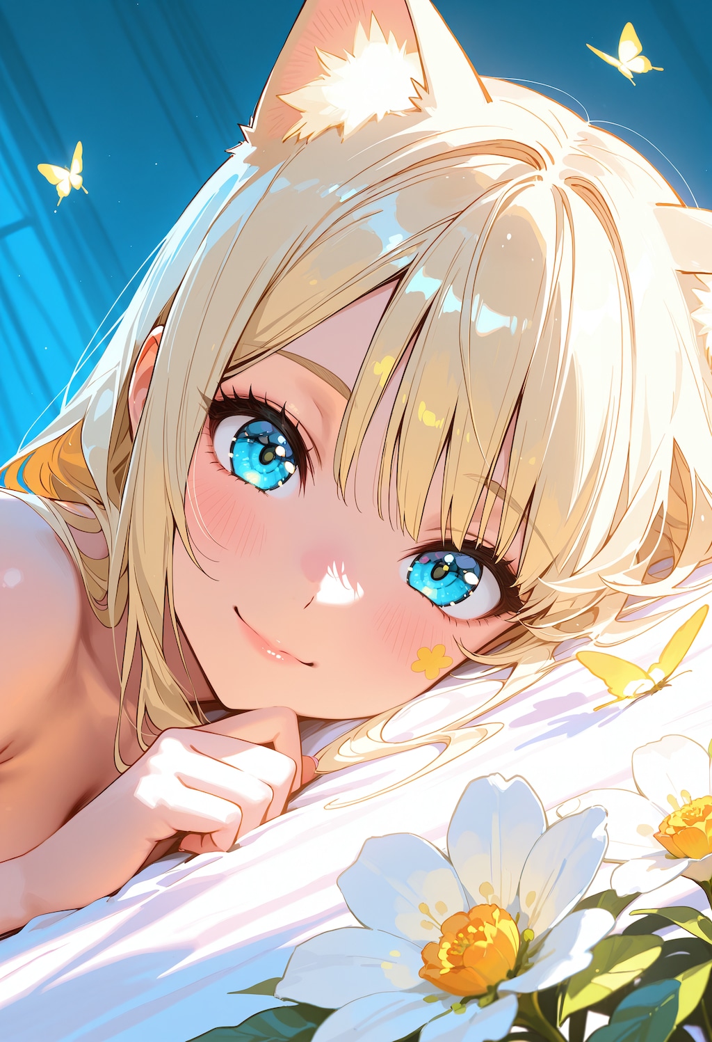 お花とルミナ