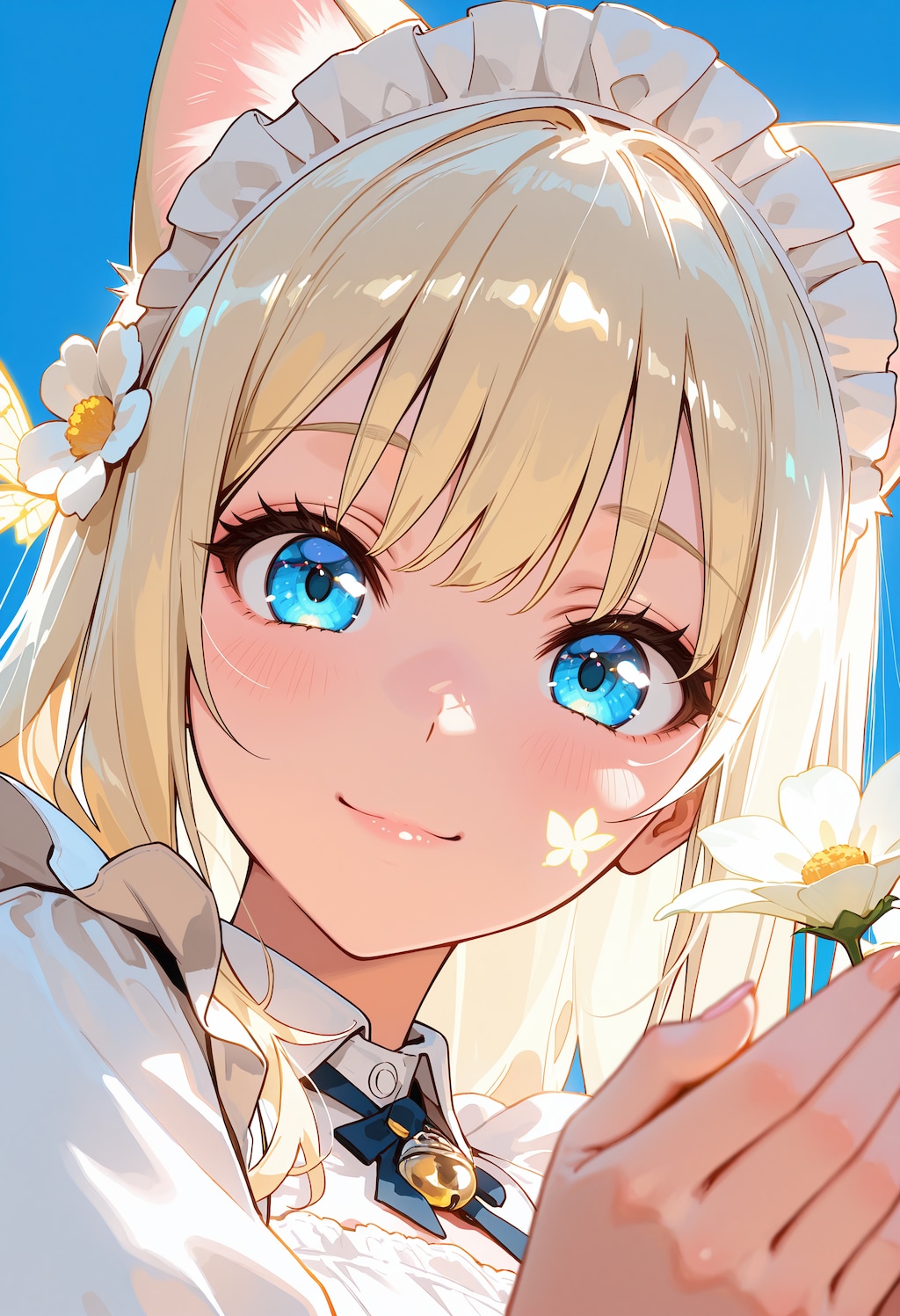 お花とルミナ