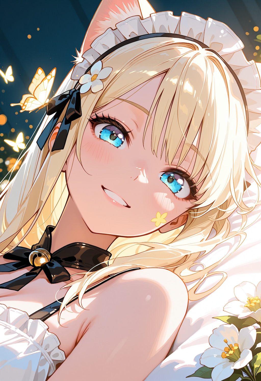 お花とルミナ