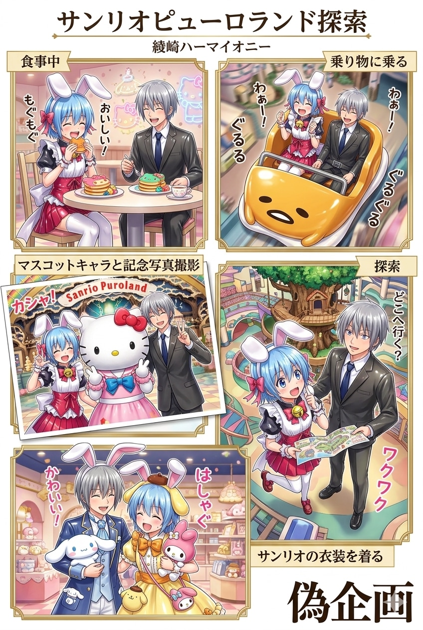 ハヤテのごとく　虎鉄✕ハヤテ　デート