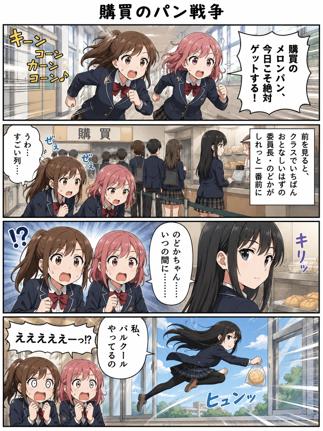 購買のパン戦争