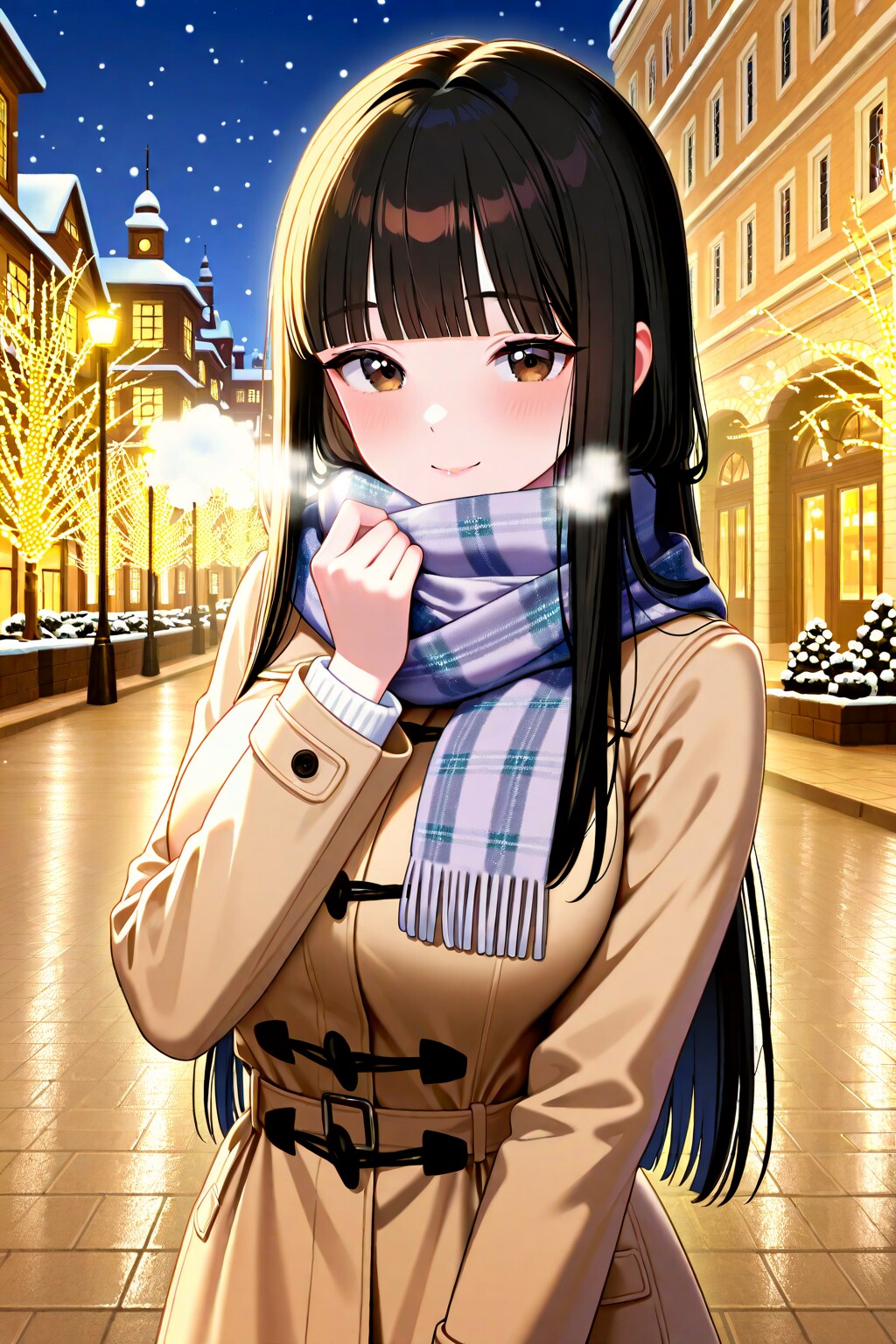 冬のサキちゃん