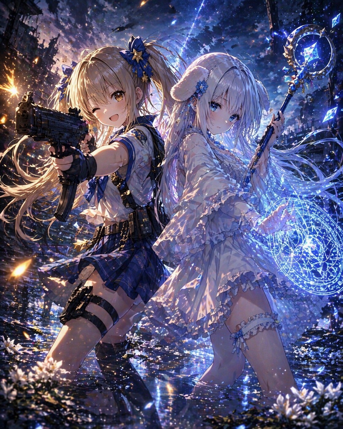 魔法と銃、ふたりの最前線