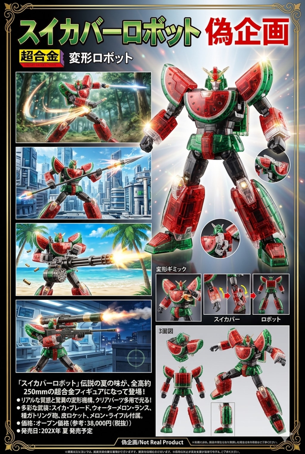 スイカバーロボット