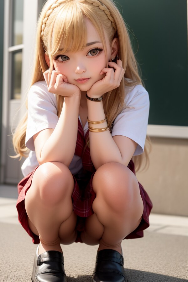 金髪ギャル