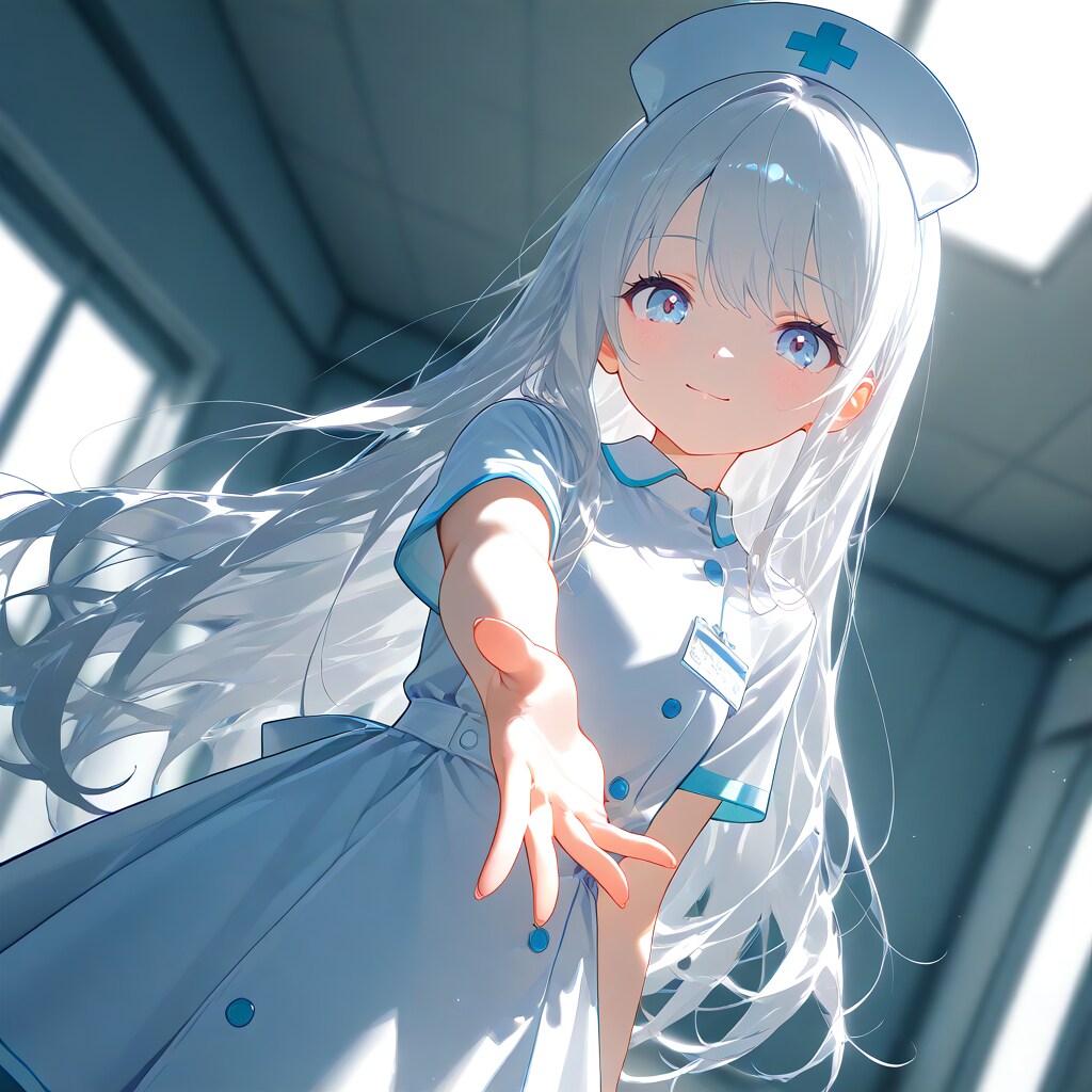 Angel in White / すぐ傍にいる天使