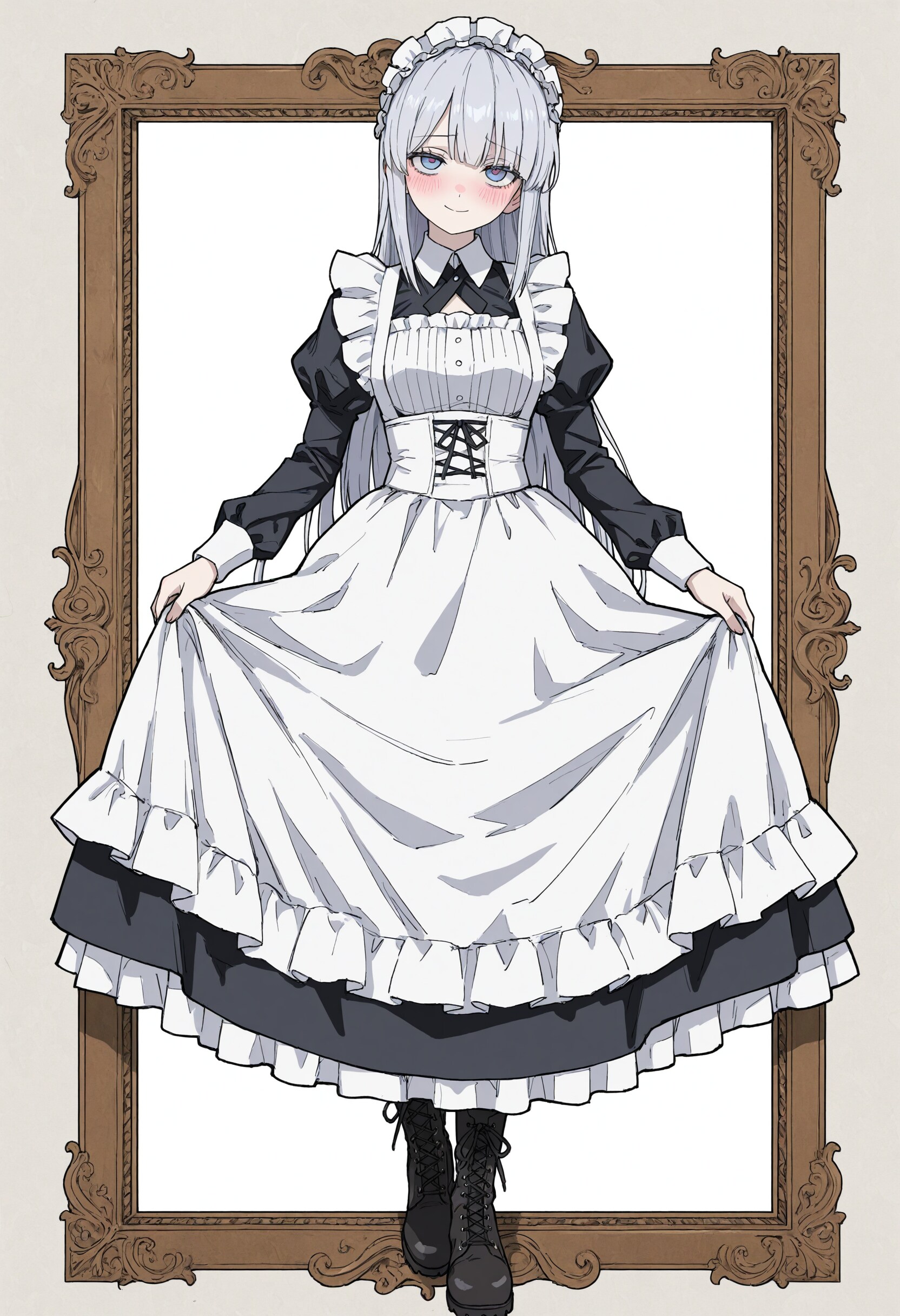 薄暮のヴィクトリアンメイド | の人気AIイラスト・グラビア