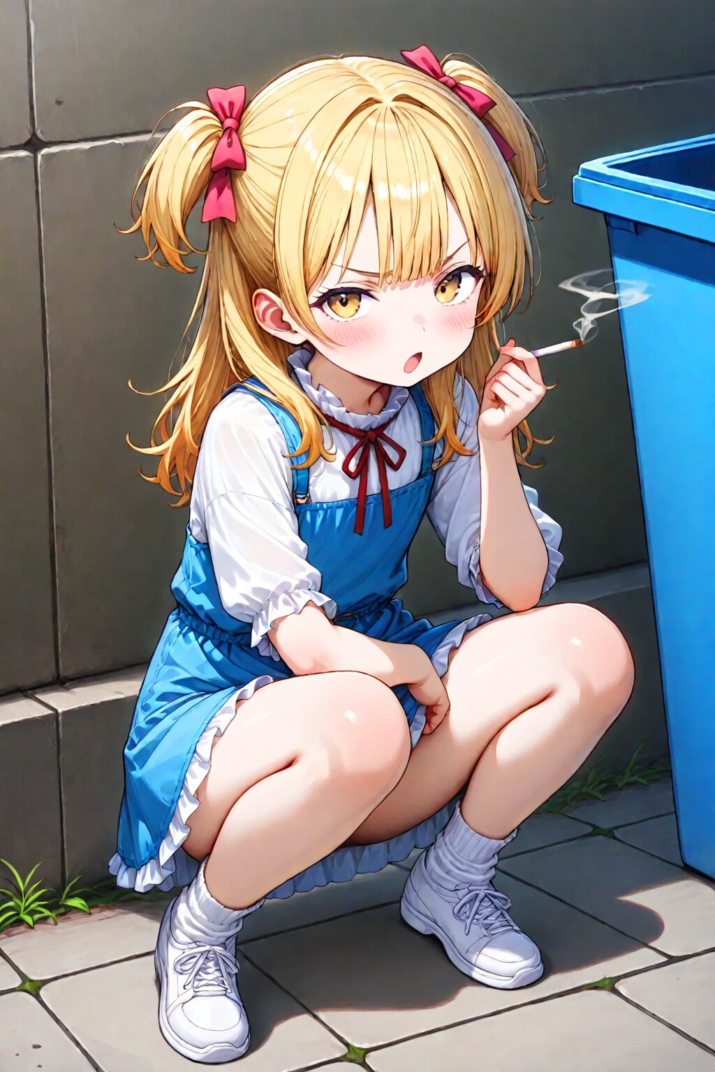 何見てんだゴラァ少女