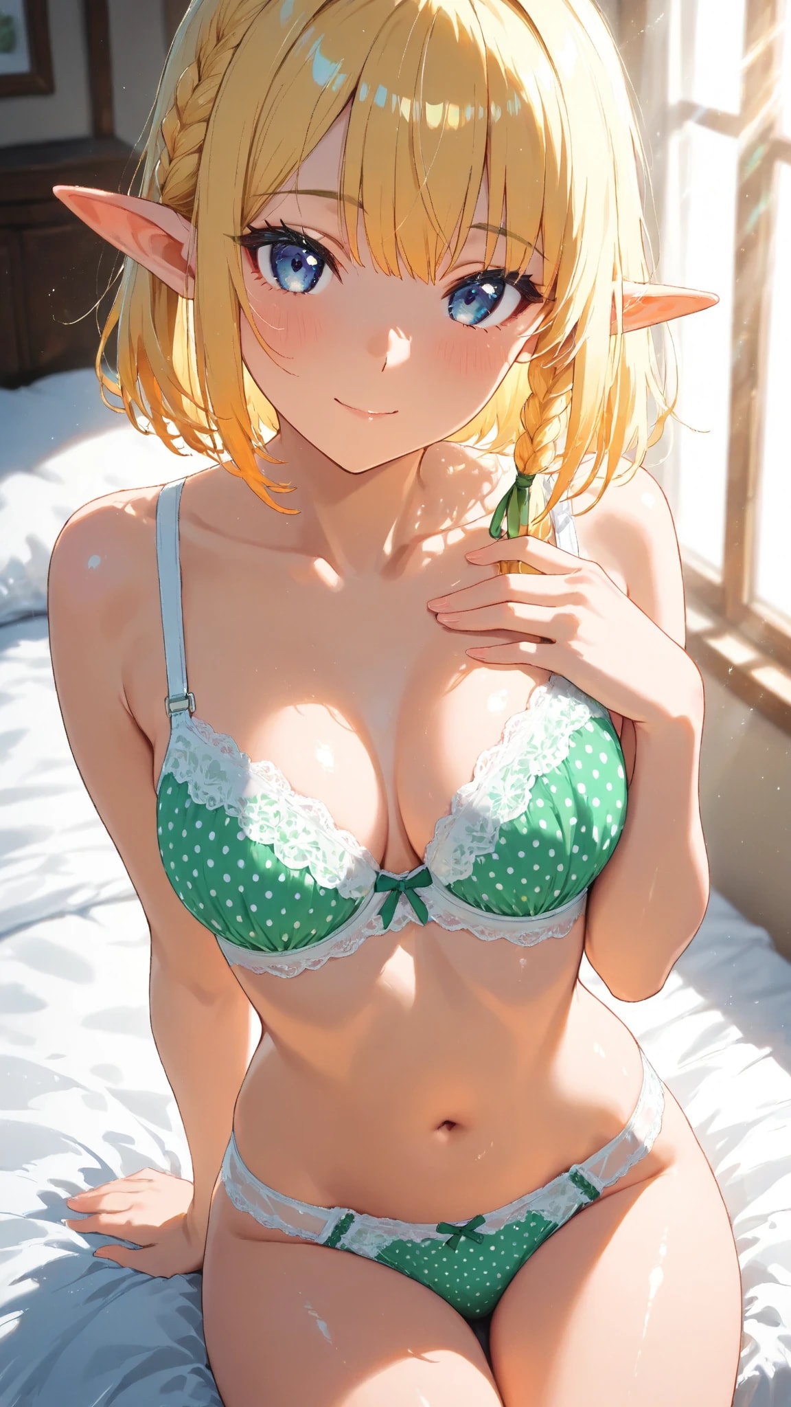 🟢⚪ 水玉模様って素敵ですわ🌿