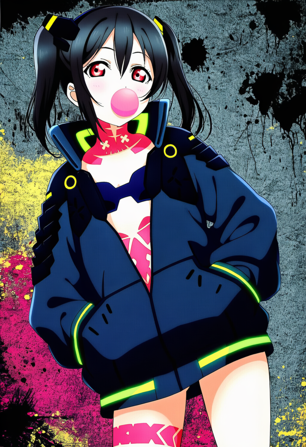 X投稿画像まとめ002_サイバーパンクにこにー