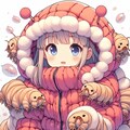 虫冬服娘 2枚目