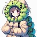 虫冬服娘 3枚目