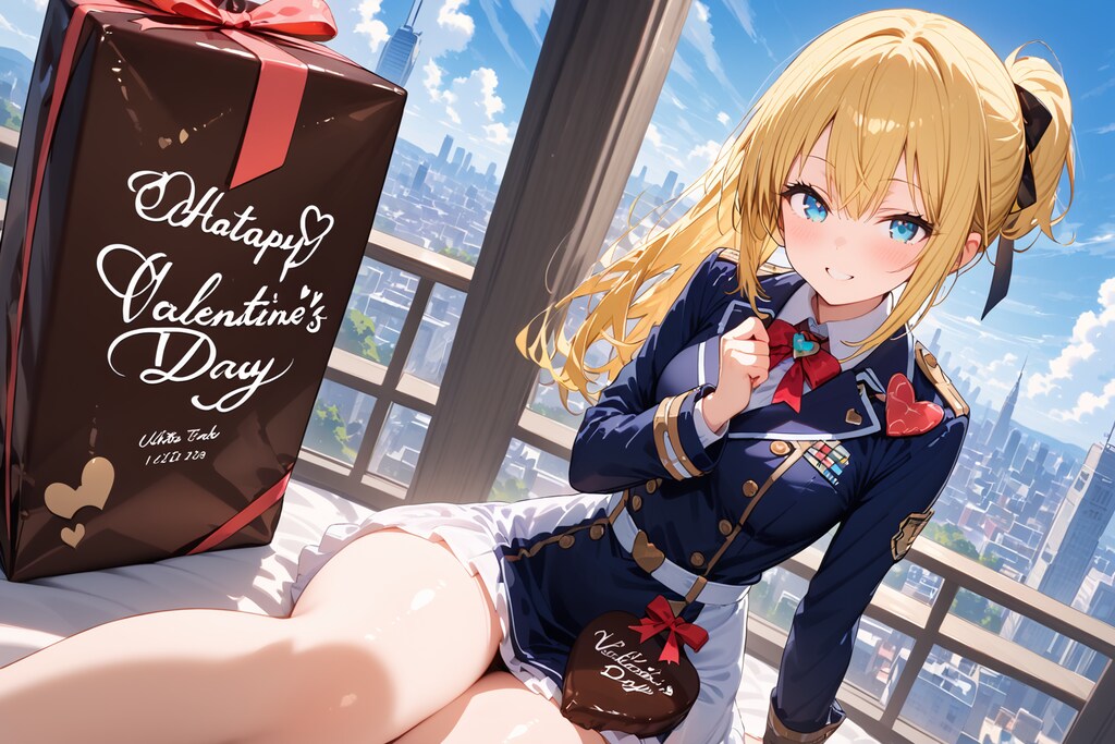 チョコレートと金髪さん2