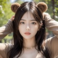 クマの着ぐるみ着てみたよ♡ 12枚目