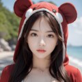 クマの着ぐるみ着てみたよ♡ 6枚目