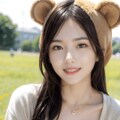 クマの着ぐるみ着てみたよ♡ 5枚目