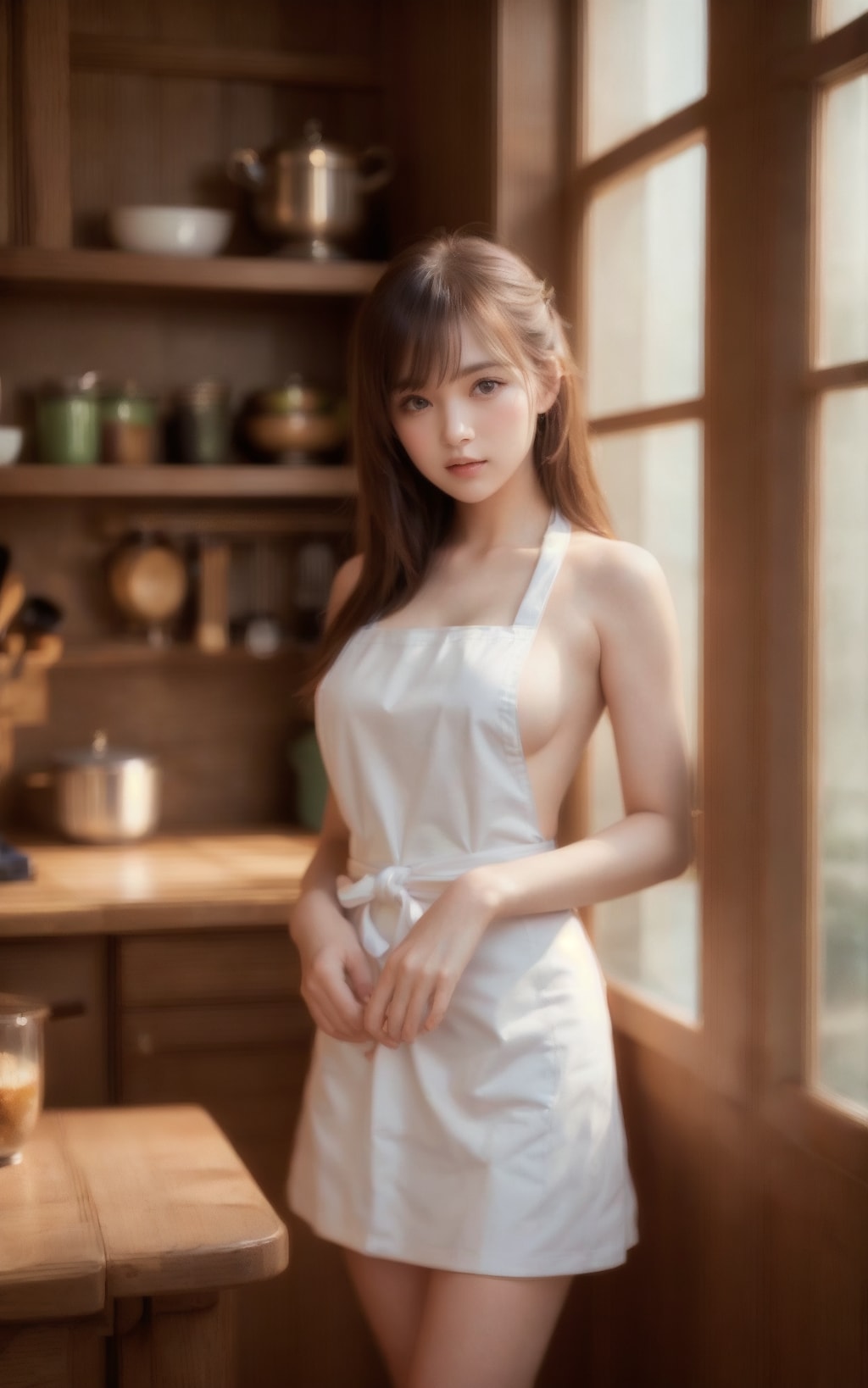 裸エプロン-1