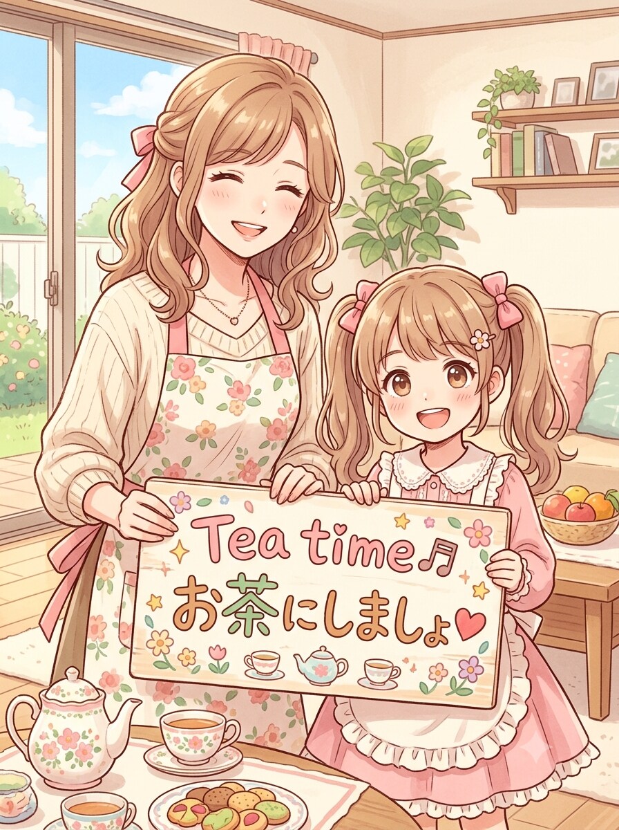 お茶の時間♬