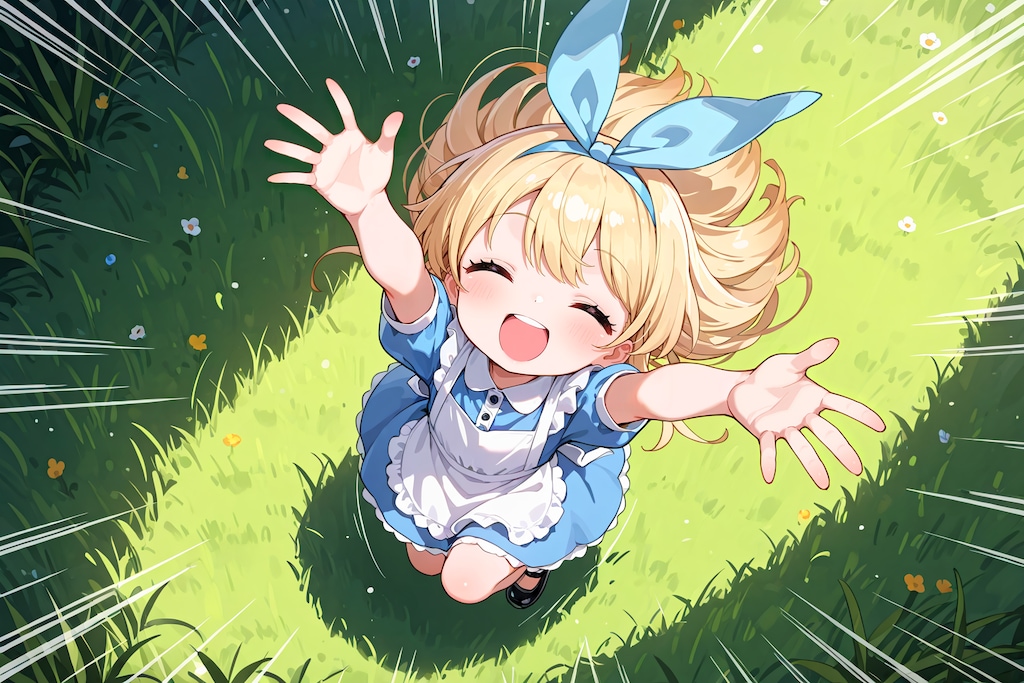 アリスはにげだした！