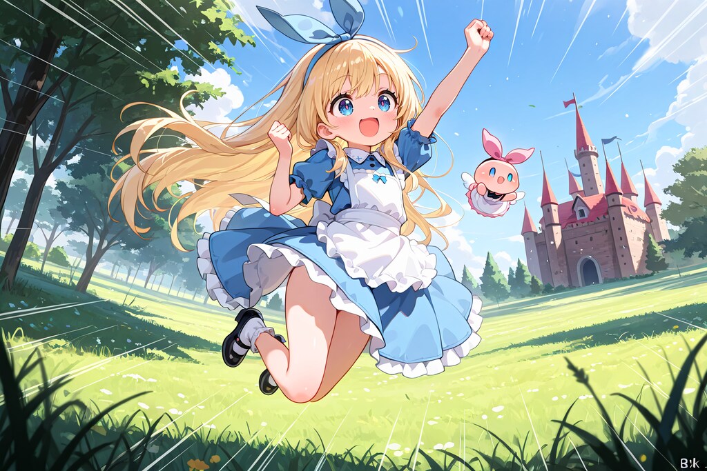 アリスはにげだした！