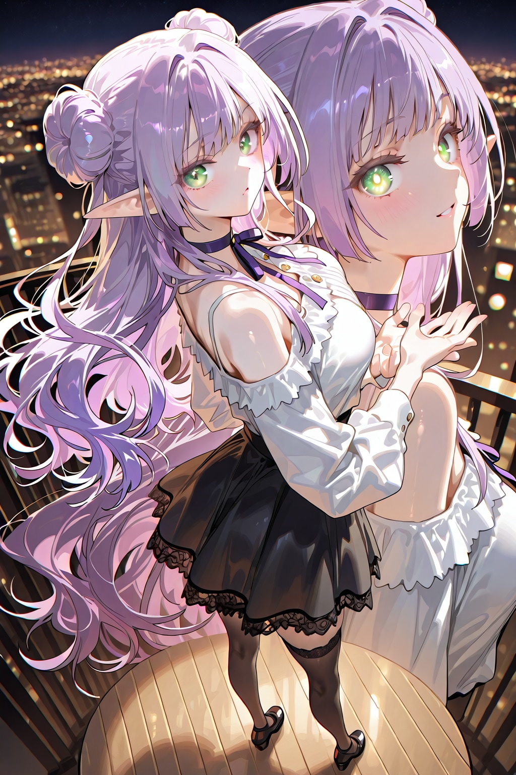 エルフなLILACちゃん。※別衣装ver | の人気AIイラスト・グラビア