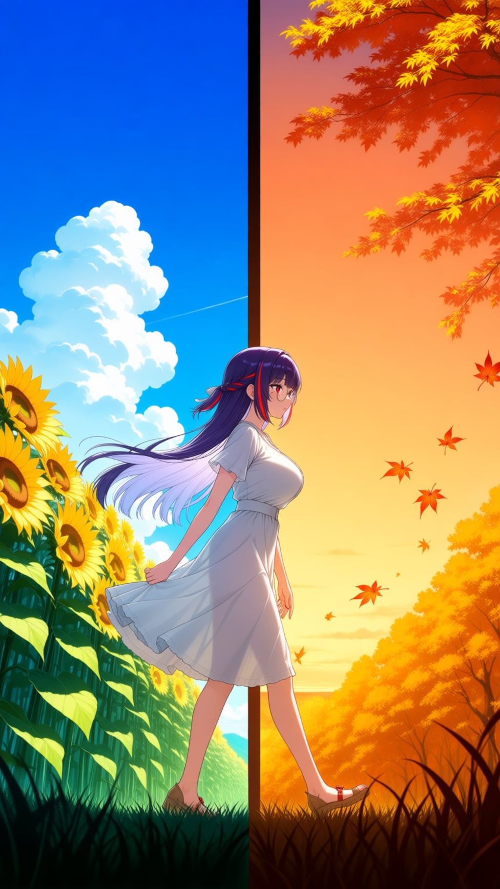 Walking Toward Fall