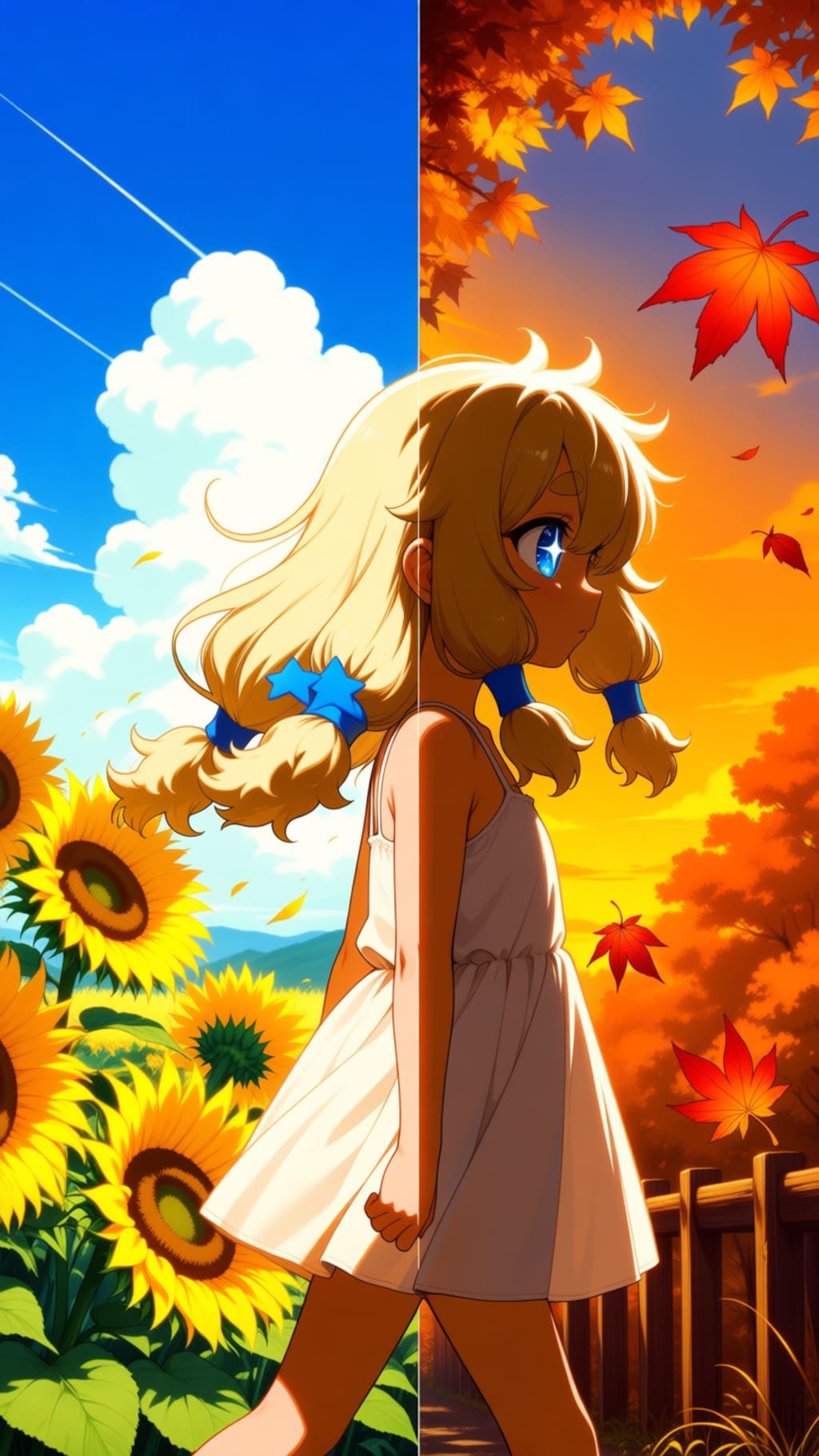 Walking Toward Fall
