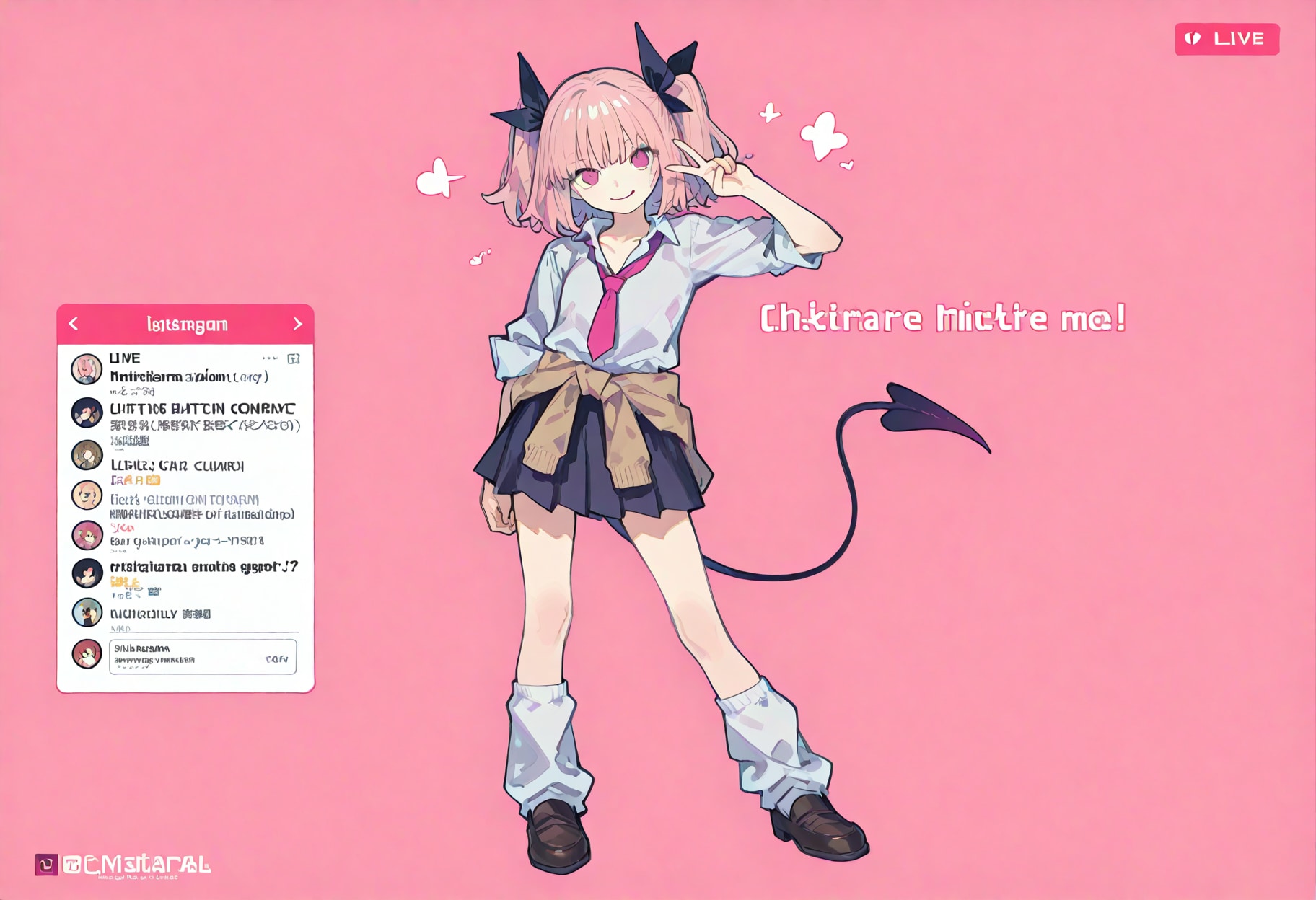 instagirl | の人気AIイラスト・グラビア