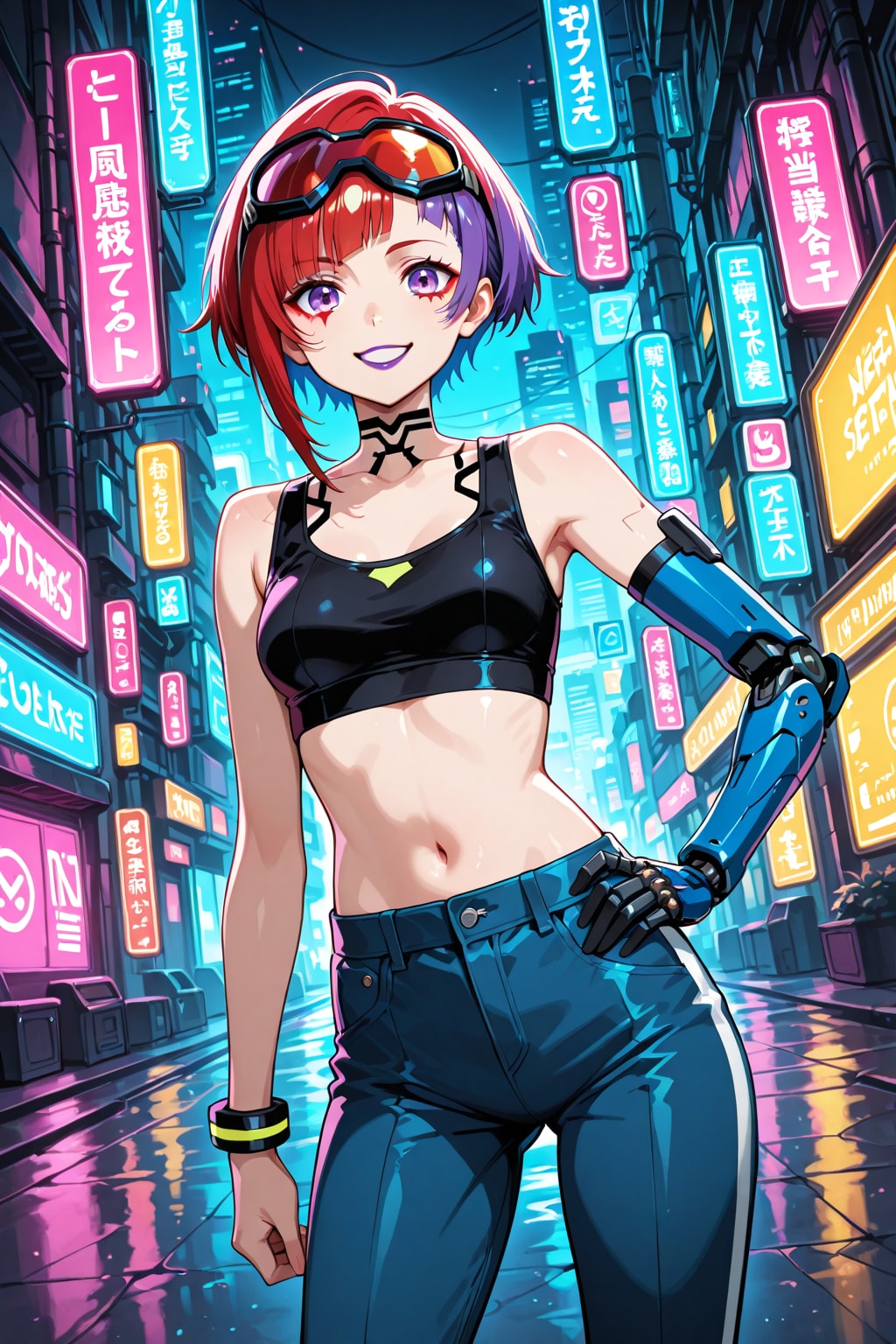 サイバーパンクな街　その４