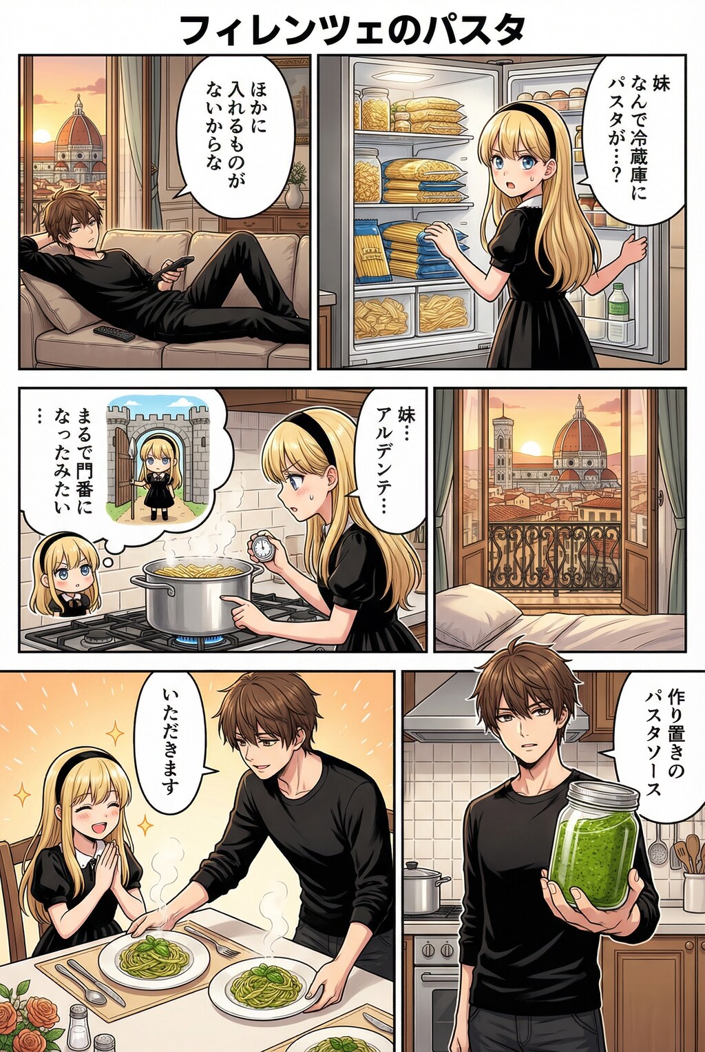 パスタで好きだったシーン
